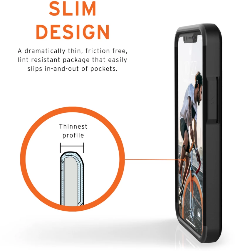 Θήκη UAG Civilian για Apple iPhone 13 PRO MAX 6.7 - ΜΑΥΡΟ - 11316D114040