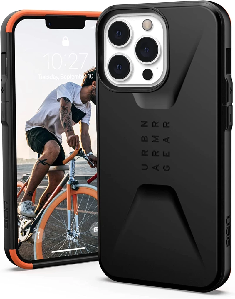 Θήκη UAG Civilian για Apple iPhone 13 PRO MAX 6.7 - ΜΑΥΡΟ - 11316D114040