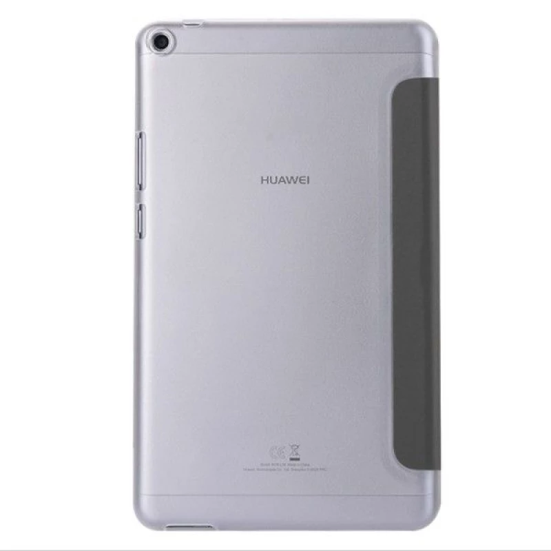 Θήκη DUXDUCIS SKINPRO SMART Folio για HUAWEI MEDIAPAD M3 Lite 8.0 - ΜΑΥΡΟ ΓΚΡΙ