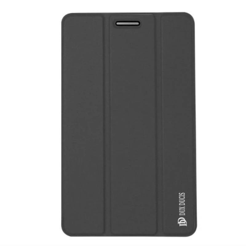 Θήκη DUXDUCIS SKINPRO SMART Folio για HUAWEI MEDIAPAD M3 Lite 8.0 - ΜΑΥΡΟ ΓΚΡΙ