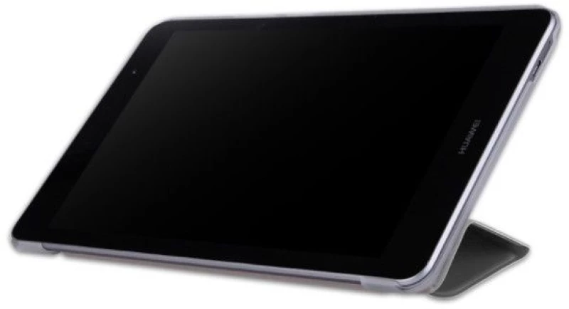 Θήκη DUXDUCIS SKINPRO SMART Folio για HUAWEI MEDIAPAD M3 Lite 8.0 - ΜΑΥΡΟ ΓΚΡΙ