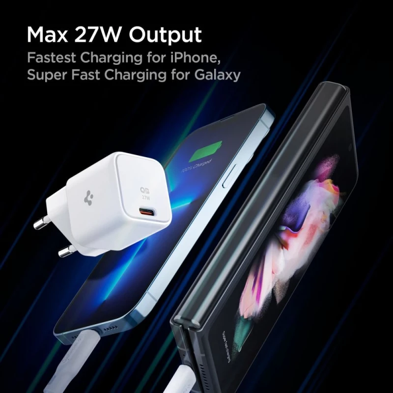 SPIGEN PE2103EU ARCSTATION NETWORK OIKIAKOΣ ΦΟΡΤΙΣΤΗΣ 25W - ΛΕΥΚΟ - ACH03826