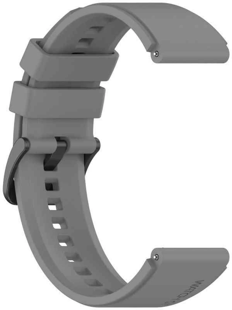 Tech Protect SMOOTHBAND SILICONE λουράκι για Huawei Watch GT 2 Pro - 22mm - ΓΚΡΙ