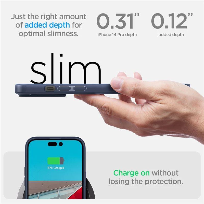 Θήκη Spigen SGP Ultra Hybrid για Apple iPhone 14 PRO 6.1 - ΔΙΑΦΑΝΟ ΜΠΛΕ - ACS04962