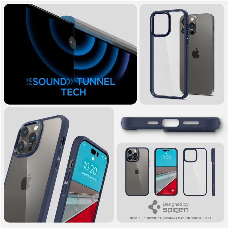 Θήκη Spigen SGP Ultra Hybrid για Apple iPhone 14 PRO 6.1 - ΔΙΑΦΑΝΟ ΜΠΛΕ - ACS04962
