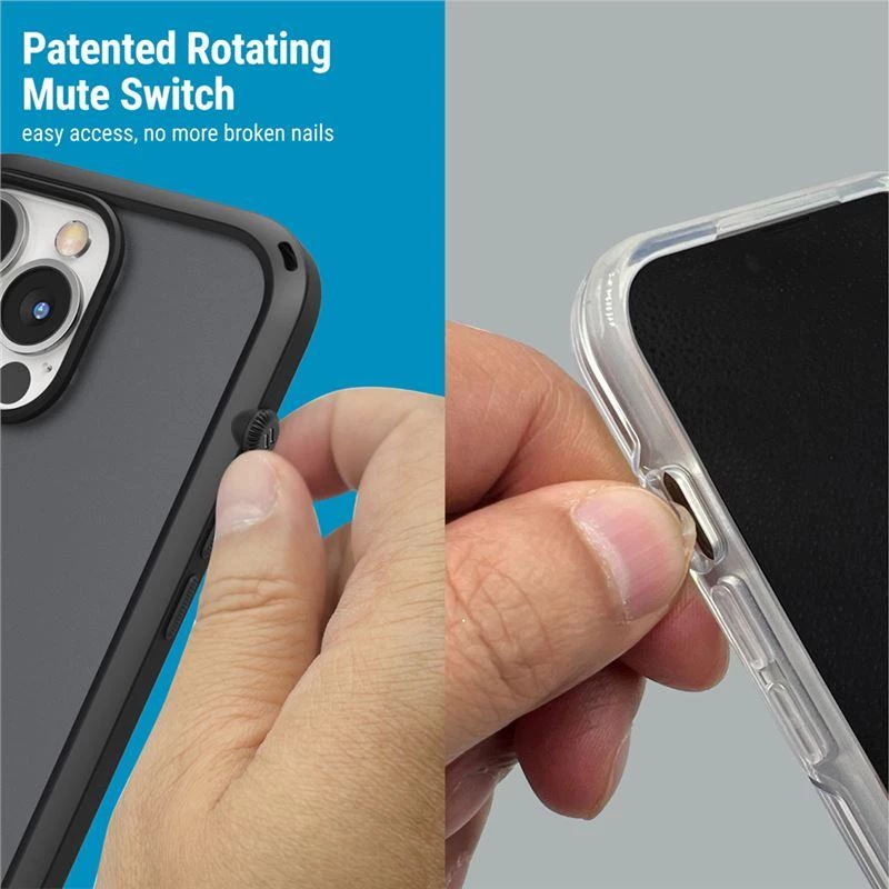 Θήκη Catalyst Influence MagSafe προστασίας για APPLE iPhone 14 PRO 6.1 2022 - ΔΙΑΦΑΝΗ - CATDMSPH14CLRMP