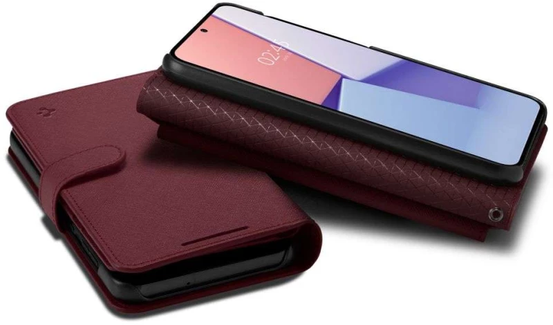 Θήκη Spigen SGP Wallet S PLUS για Samsung Galaxy S23+ PLUS 5G - ΚΟΚΚΙΝΟ - ACS05678