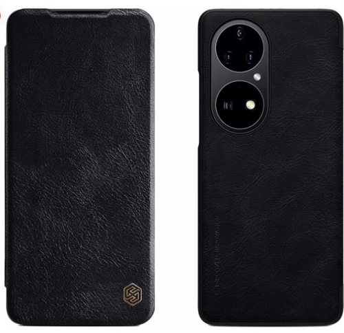 Θήκη NILLKIN Qin Δερμάτινο WALLET FOLIO για HUAWEI P50 PRO - ΜΑΥΡΟ