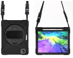 Θήκη TECH PROTECT SURVIVE Securit για Apple iPad 12.9 (2020 - 4th gen), με χειρολαβή & ιμάντα ώμου , polybag edt - ΜΑΥΡΟ - MWB-CIPDP129-013-BLK