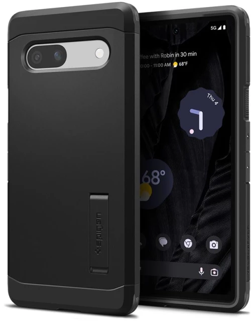 Θήκη Spigen SGP TOUGH Armor για GOOGLE PIXEL 7A - ΜΑΥΡΟ - ACS05819