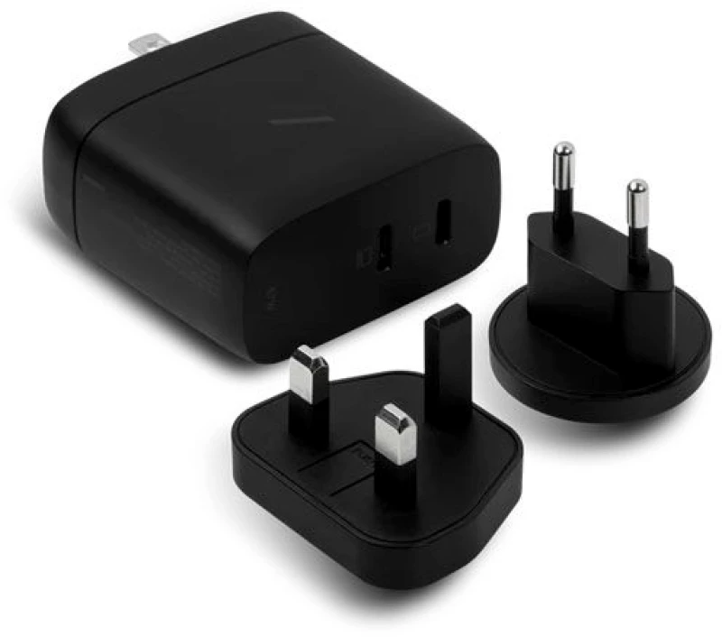 NATIVE UNION Fast GaN οικιακός φορτιστής PD 2x Type-C 67W EU - ΜΑΥΡΟ - NU-FAST-PD67-BLK-INT