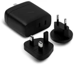 NATIVE UNION Fast GaN οικιακός φορτιστής PD 2x Type-C 67W EU - ΜΑΥΡΟ - NU-FAST-PD67-BLK-INT