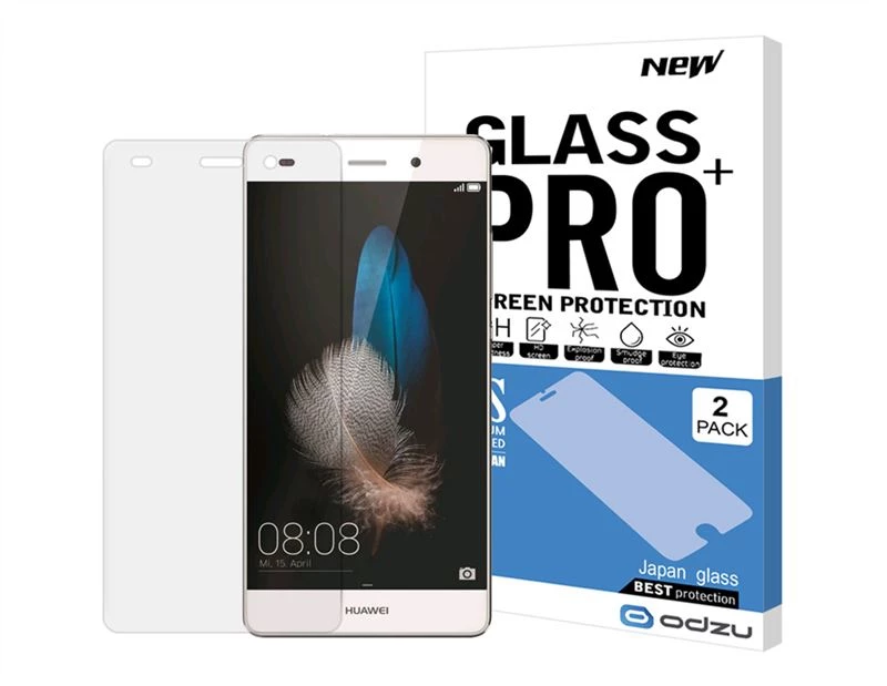 Γυαλί Προστασίας Odzu Glass Screen Protector, 2pcs για Huawei P8 Lite