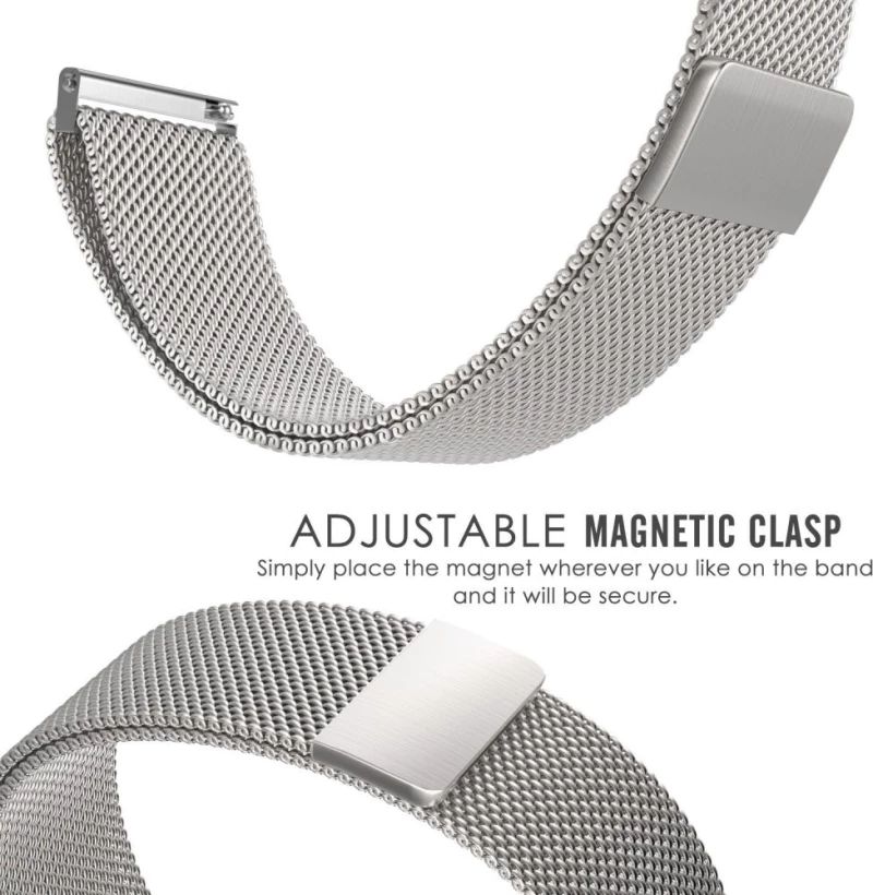 Tech Protect MILANESEBAND λουράκι για NEW Samsung galaxy smartwatch 2018 42MM - ΑΣΗΜΙ