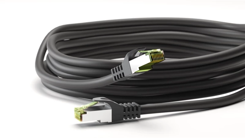 GOOBAY καλώδιο S/FTP CAT 8.1 61096  copper  AWG 26  LSZH  5m  μαύρο
