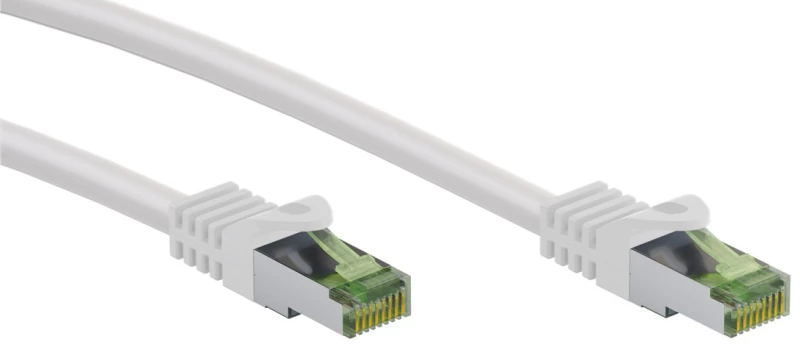 GOOBAY καλώδιο S/FTP CAT 8.1 61105  copper  AWG 26  GHMT  2m  λευκό