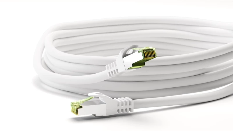 GOOBAY καλώδιο S/FTP CAT 8.1 61105  copper  AWG 26  GHMT  2m  λευκό