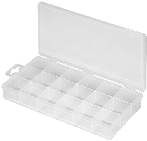 GOOBAY πλαστική θήκη 90149 για μικρά εξαρτήματα  21x10.5x3cm  διάφανη