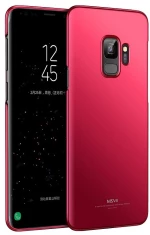 MSVII Simple Ultra-Thin Cover PC Case Samsung Galaxy S9 - Red