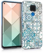 KW TPU Silicone Case Huawei Mate 30 Lite - Moroccan Vibes in Monochrome (50165.07)
