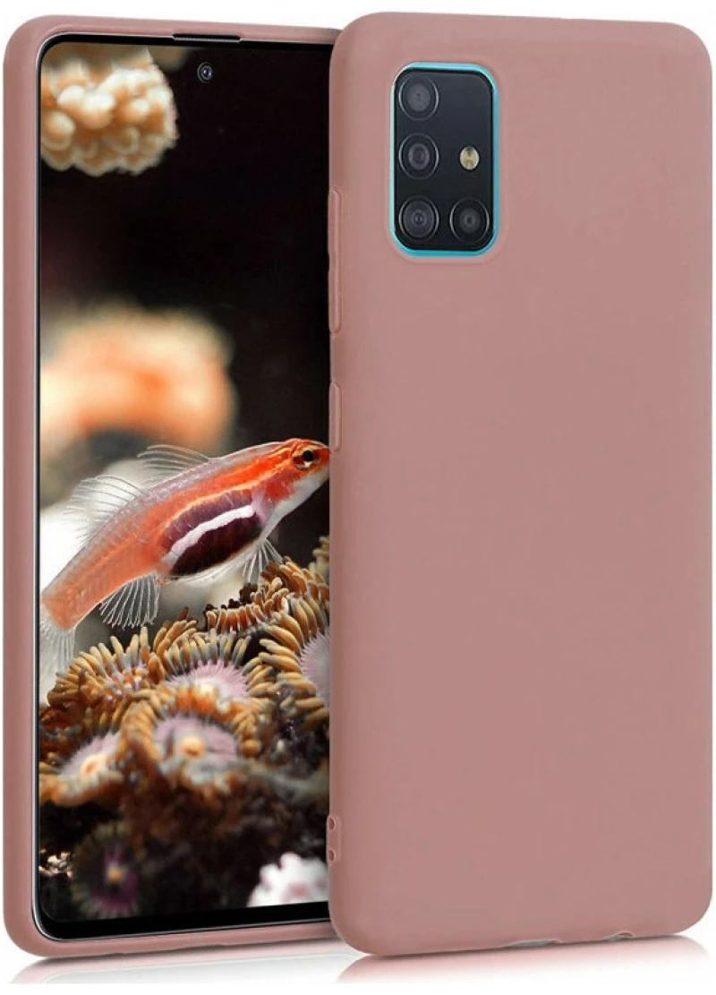 KW TPU Silicone Case Samsung Galaxy A51 - Rose Tan (51196.193)