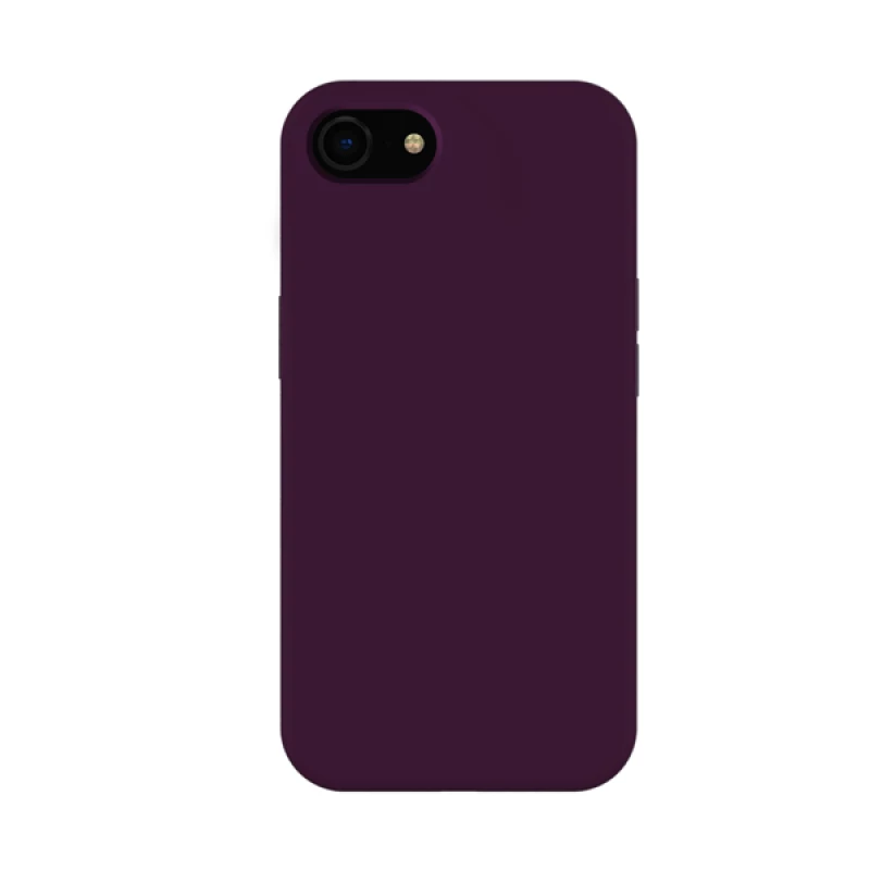 Vivid Silicone Case Liquid Apple iPhone SE/6/7/8 Burgundy