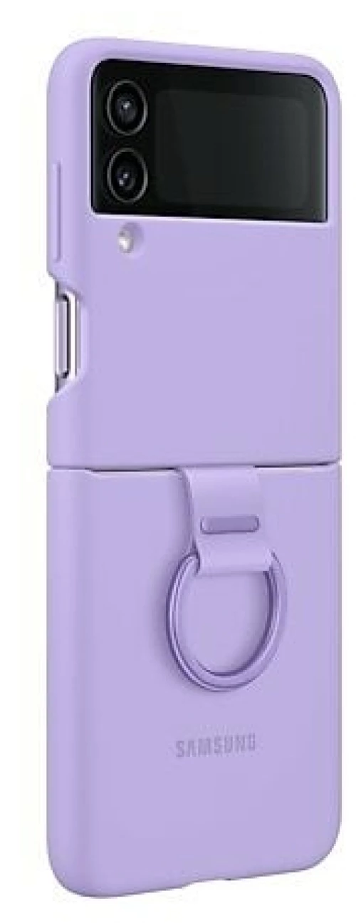 Samsung Silicone/Ring Cover Galaxy Z Flip4 Lavender