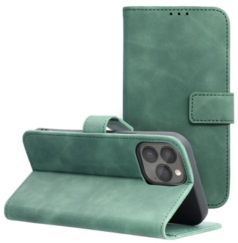 Forcell Tender Book Case iPhone 14 Pro Max - Green