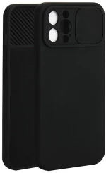 Slide Silicone Case iphone 14 Pro Max - Black