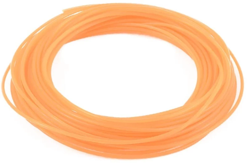 PLA Filament Sample, 3D Printer Filament PLA Plus 1.75mm, 10 Meter (32.8 Feet) Roll 3D Printing Filament for 3D Printers, Fluo orange