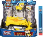 Παιχνιδολαμπάδα Spin Master Paw Patrol: Rescue Knights - Rubble Deluxe Themed Vehicle (20133699)