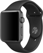 Ανταλλακτικό λουράκι Silicone Band for Apple Watch 38/40mm (Black )
