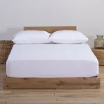 ΣΕΝΤΟΝΙ KING SIZE ΜΕ ΛΑΣΤΙΧΟ (JERSEY WHITE) - NEF NEF JERSEY WHITE / 100% ΒΑΜΒΑΚΙ