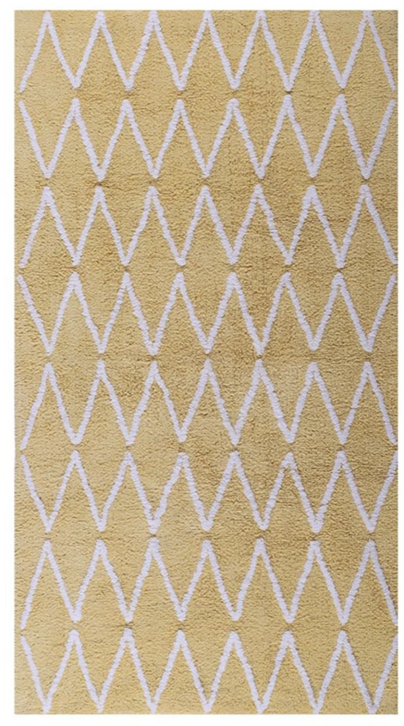 ΧΑΛΙ POSITIVE 80x150 (YELLOW) - NEF NEF POSITIVE YELLOW / 100% ΒΑΜΒΑΚΙ