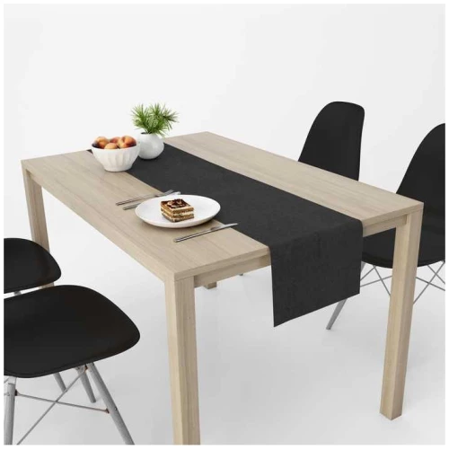 RUNNER 040x180 (PANAMA BLACK) - DIMCOL PANAMA BLACK / 70% ΒΑΜΒΑΚΙ-30% ΠΟΛΥΕΣΤΕΡ