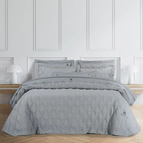 ΚΟΥΒΕΡΛΙ ΥΠΕΡΔΙΠΛΟ ΣΕΤ 3 ΤΕΜ (2160) - GREENWICH POLO CLUB (DAS HOME) 2160 / 100% ΜΙΚΡΟΪΝΕΣ