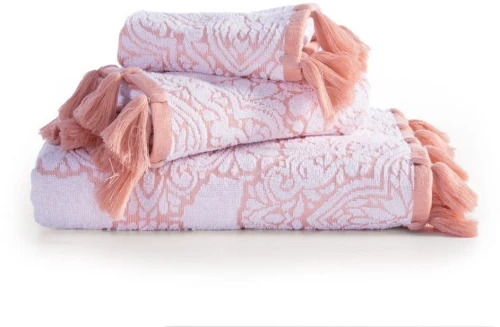 ΠΕΤΣΕΤA ΠΡΟΣΩΠΟΥ (LORELAY WHITE-PINK) - NEF NEF LORELAY WHITE-PINK / 100% ΒΑΜΒΑΚΙ