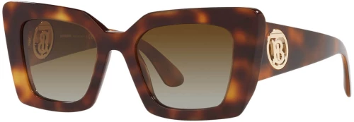 BURBERRY BE4344 - 3316T5  Γυαλιά με ολόκληρο σκελετό Ντεγκραντέ Οργανικά Πάστινος  σκελετός 51-20-140