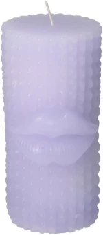 Κερί Χείλος Λιλά 7.3x7.3x15cm