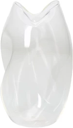 Βάζο Διάφανο Γυαλί 10.3x10.3x17.8cm