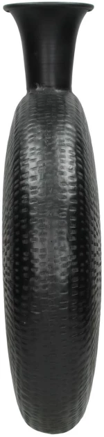 Βάζο Μαύρο Μέταλλο 39x14x47cm