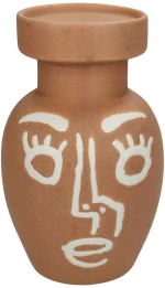 Κηροπήγιο Φυσικό Κεραμικό 11.6x11.6x18.7cm