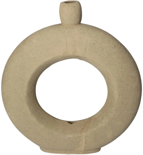 Βάζο Καφέ Κεραμικό 27x5.6x30.5cm