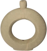 Βάζο Καφέ Κεραμικό 27x5.6x30.5cm