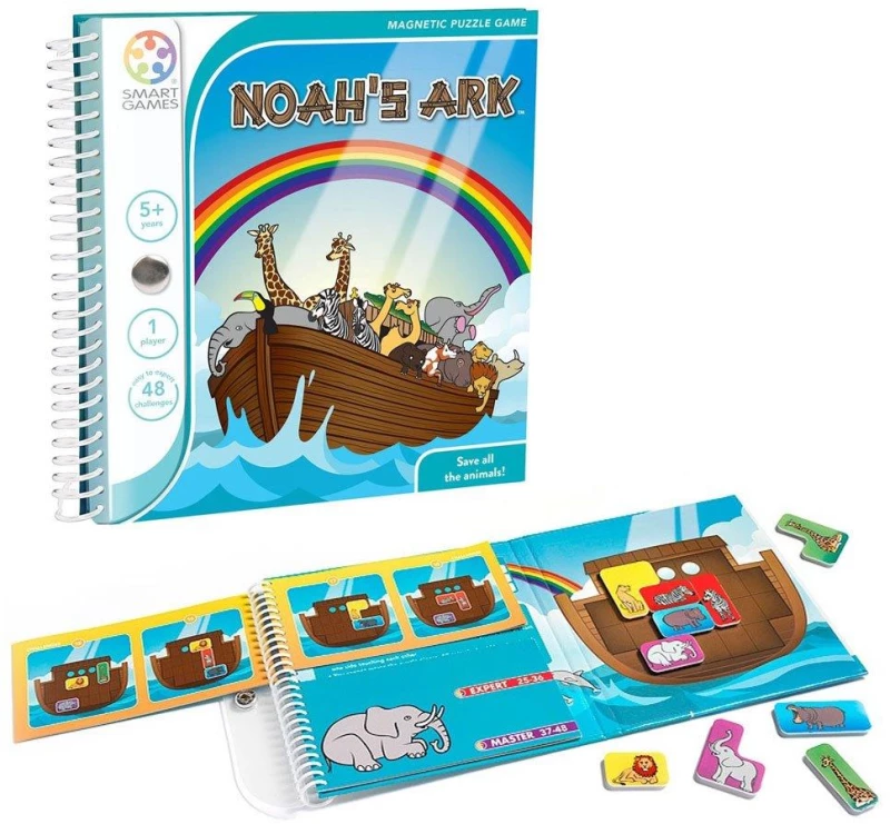 Smartgames επιτραπέζιο μαγνητικό 'Η κιβωτός του Νώε' (48 challenges) (001885)