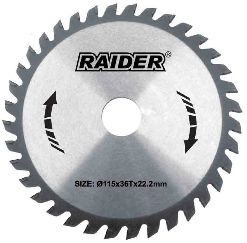 RAIDER ΔΙΣΚΟΣ ΚΟΠΗΣ ΞΥΛΟΥ Φ25,4/Φ190/40Δόντια 163129