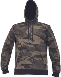 ΜΠΛΟΥΖΑ ΦΟΥΤΕΡ ΜΕ ΚΟΥΚΟΥΛΑ-HOODIE CRAMBE ΚΑΜΟΥΦΛΑΖ 65%poly-35%cott, 340 g/m² 2XL