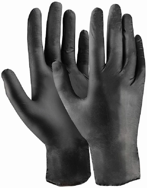 ΓΑΝΤΙΑ ΜΙΑΣ ΧΡΗΣΗΣ NITRILE ΜΑΥΡΑ DEXT 10/XL (ΚΟΥΤΙ ΤΩΝ 100τεμ.) D3620