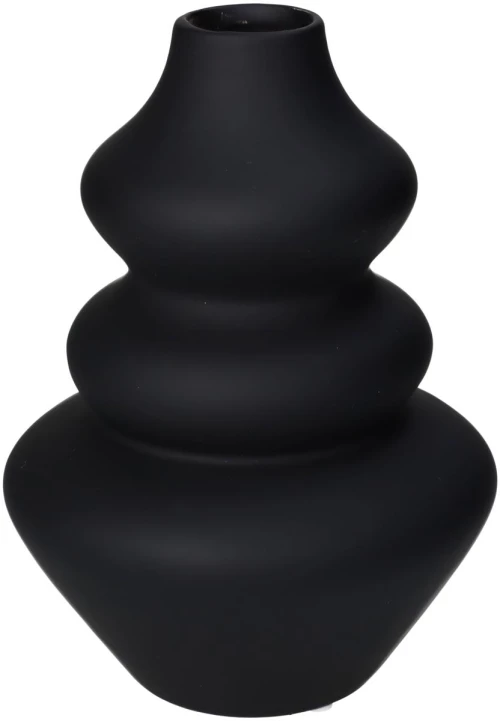 Βάζο Μαύρο Δολομίτης 15x15x20cm
