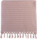 NEF-NEF ΠΕΤΣΕΤΑ ΒΑΜΒ MEREDITH 50X90 SMOKE ROSE 100% BAMBAKI